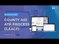 PMRS ATP County Aid Application Agreement Certification of Funds CAACF Tutorial