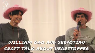 Sebastian Croft and William Gao talk about Heartstopper