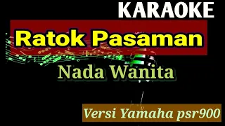 RATOK PASAMAN - Karaoke/Lirik NADA WANITA