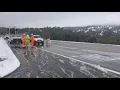 Snow falls in Sonora CA RAW