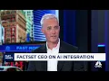 FactSet CEO on AI integration in latest financial products