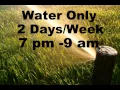 Amador Water Agency Save Water Tip of the Day Spot 1