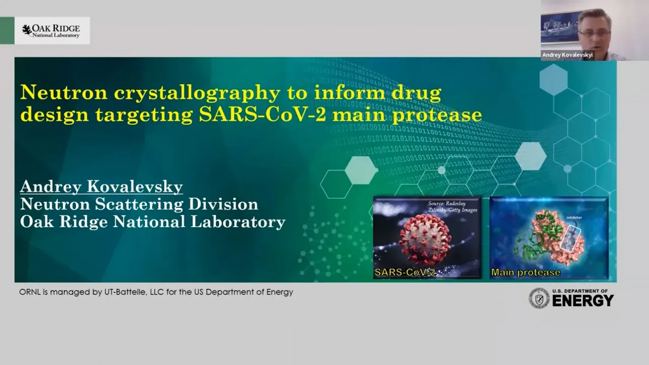 Neutron crystallography to inform drug design targeting SARS-CoV-2 main protease