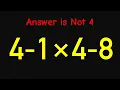 This Simple Math Problem Fooled Everyone