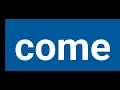 Download Lagu How To Pronounce come | Pronunciation Of come| Pronounce pizza | How To Say come