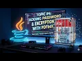 Java PDF Creation 4 Adding Password and Encryption with PDFBox Step-by-Step