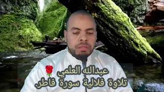 تلاوة فلالية سورة فاطر كاملة عبدالله العلمي 