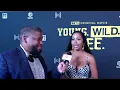Actress Dominque Perry I YOUNG WILD FREE betxplus Premiere