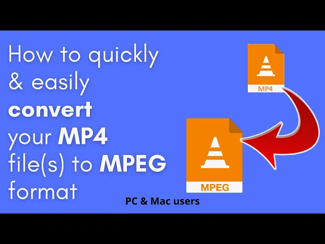 Download MP3 How to convert your MP4 files to MPEG format quickly & easily (PC & Mac)