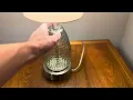 Coastal Glow 360 Lighting Glass Table Lamps Set