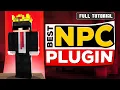 How to Add NPCs in Minecraft Server ZNPCs Plus Plugin Full Guide Hindi