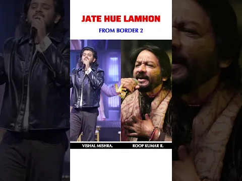 Jaate Huye Lamhon Live Performance | Vishal Mishra Vs Roop Kumar Rathod | Border 2 | Sunny Deol