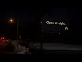 McDonalds Open 24 Hours - Reflective Billboard