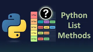 Ranking Every Python List Method
