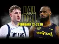 Lagu Los Angeles Lakers vs Dallas Mavericks Full Game Highlights – February 12, 2026 | NBA Season