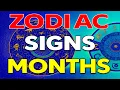 Zodiac Sign Dates Months Find Your Sign By Birth Month All 12 Signs