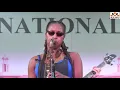 Famous saxophonist, flautist, composer Nubya Garcia at SAI International School