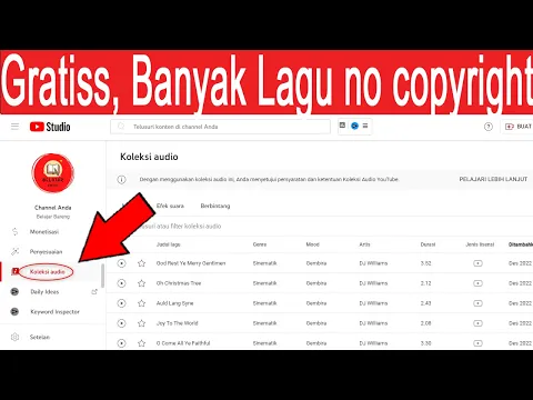 Download MP3 Gratiss, Cara Download Lagu Youtube No Copyright