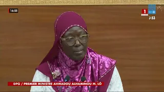 DPG : KHADY SARR ÉVOQUE LA SANTÉ ET LES BOURSES SOCIALES