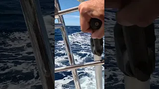 Sound of Sailing in perfect conditions ⛵️ #sailing #aroundtheworld #solotravel #indonesia #ocean