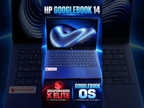 HP Googlebook 14 First Look: Snapdragon X Elite, 3K OLED and Googlebook OS at IMC 2026