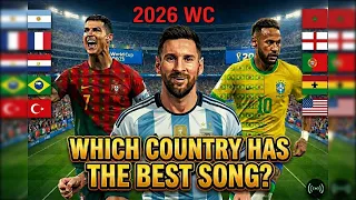 12 countries world cup songs battle 2026 world cup2026 world cup song of each country 