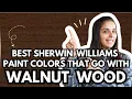 10 BEST Sherwin Williams Paint Colors That Go With Walnut Wood