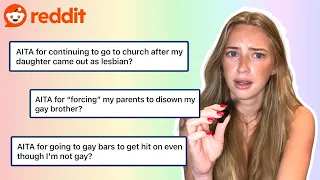 reading lgbtq AITA reddit confessions