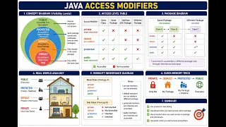 Java Access Modifiers Explained Simply private vs default vs protected vs public