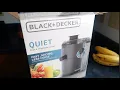 NEW Black Decker Quiet Juicer REVIEW