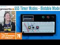 555 Timers - How Bistable Mode Works