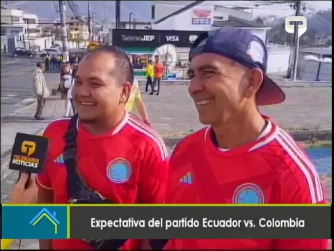 Expectativa del partido Ecuador vs. Colombia