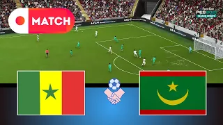 SENEGAL vs MAURITANIA | World Cup Qualifying 2025 Match Simulation | eFootball Pes 21 Gameplay