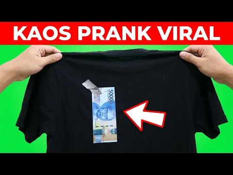 PRANK TEMAN PAKE 4 KAOS INI! UNIK BANGET