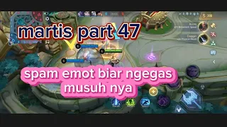 Download MARTIS PART 47 SPAM EMOTE RRQ LEMON #mobilelegends #gameplay #highlights #bukanproplayer #jabrixsh MP3