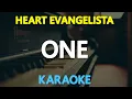Download Lagu [KARAOKE] ONE - Heart Evangelista 🎤🎵