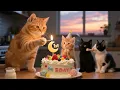 Download Lagu Mom Cat Picks Fresh Strawberries \u0026 Eggs🥚Bakes Ginger Kitten's Birthday Cake+Rescues Adorable Animals