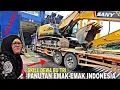 Download Lagu Amazing❗IBU-IBU BAWA TRUCK MONSTER NAIK KAPAL DI PELABUHAN MERAK