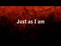 Just as I am worship video ( modern)