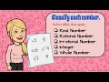 Classifying Real Numbers 8 NS A 1