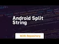 android split string