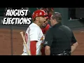 MLB 2025 August Ejections