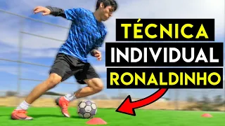 TOP 5 EJERCICIOS PARA JUGAR COMO RONALDINHO! ⚽ MEJORA LA TÉCNICA INDIVIDUAL EN EL FÚTBOL