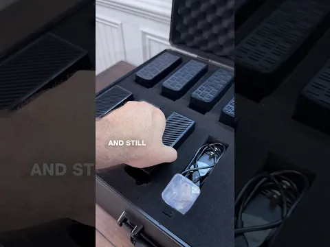 Over 100 terabytes of footage in a box