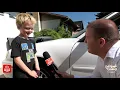 A Feel Good Friday surprise for a 7-year-old who jumped into action as his grandma suffered a stroke