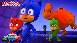 ¡Ayuda, el Monstruo Está Ganando! 🦎😼🦉 Heroes en Pijamas episodios completos 💫 #pjmasksespañol