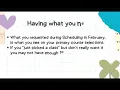 VAHS 2023 Student Schedule Creator Advisory Lesson