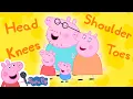 Download Lagu Head Shoulders Knees \u0026 Toes | Peppa Pig Songs | Peppa Pig Nursery Rhymes \u0026 Kids Songs