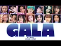 XG "GALA" FAVIES Colour-Coded Lyrics | 🎤K-Pop Lyrics🎤