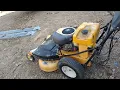 New to us mower Cub Cadet CC760es